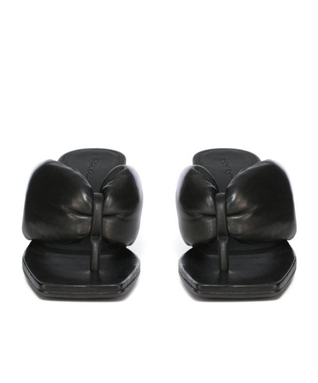 Rick Owens Thong Cantilever 45 In Black