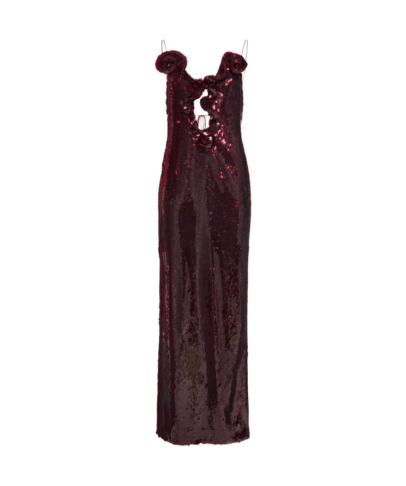 MAGDA BUTRYM SEQUINNED MAXI DRESS