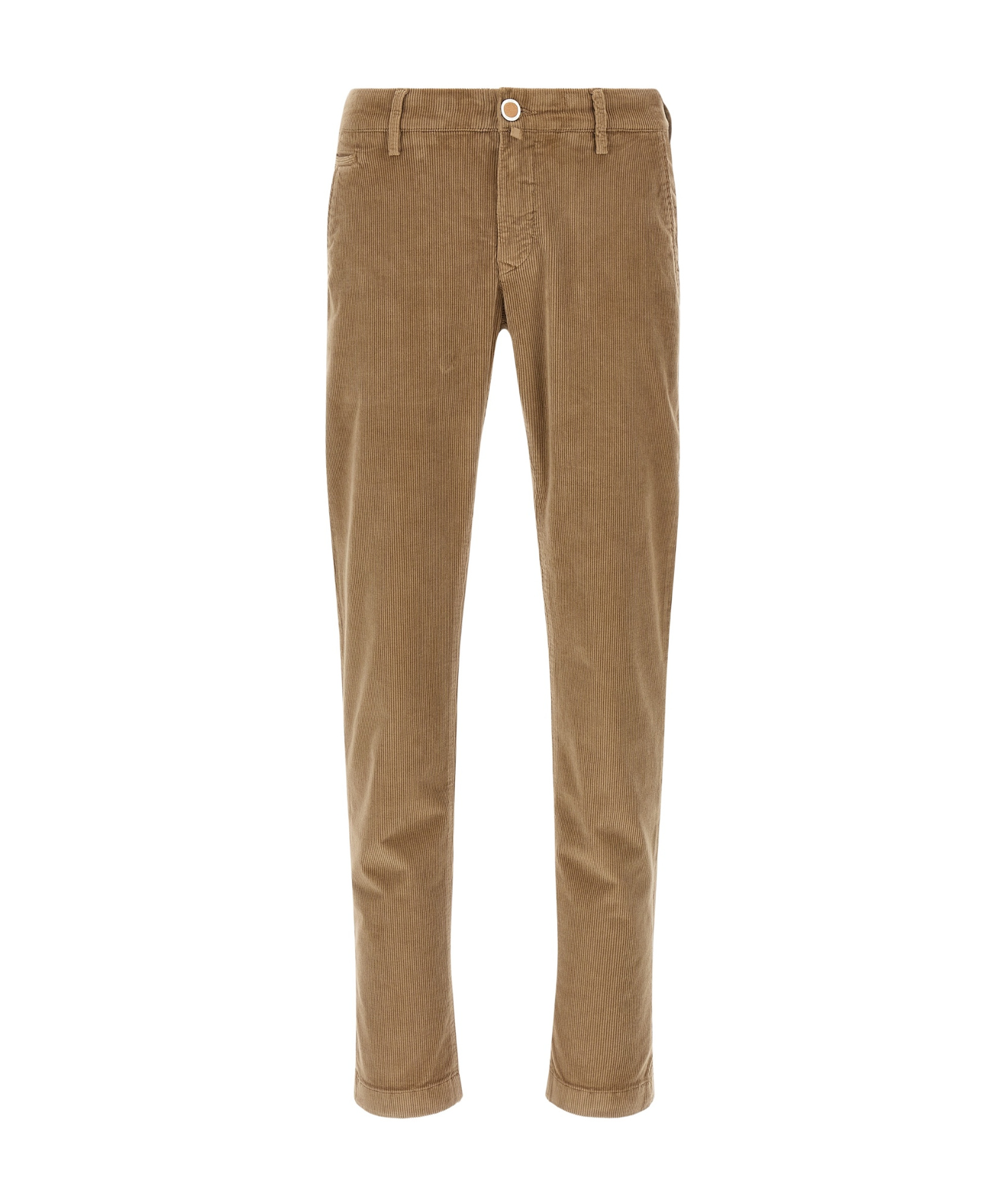 Jacob Cohen Corduroy Trousers With Pockets And Loops In Multi