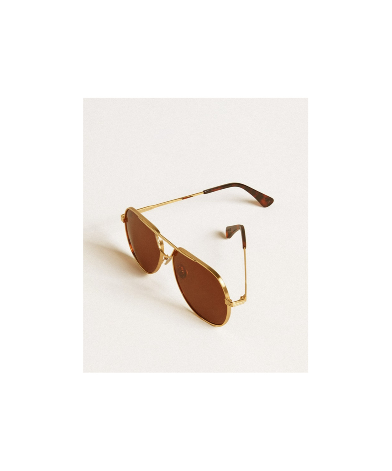 Golden Goose Full Frame Sunglasses In Brown