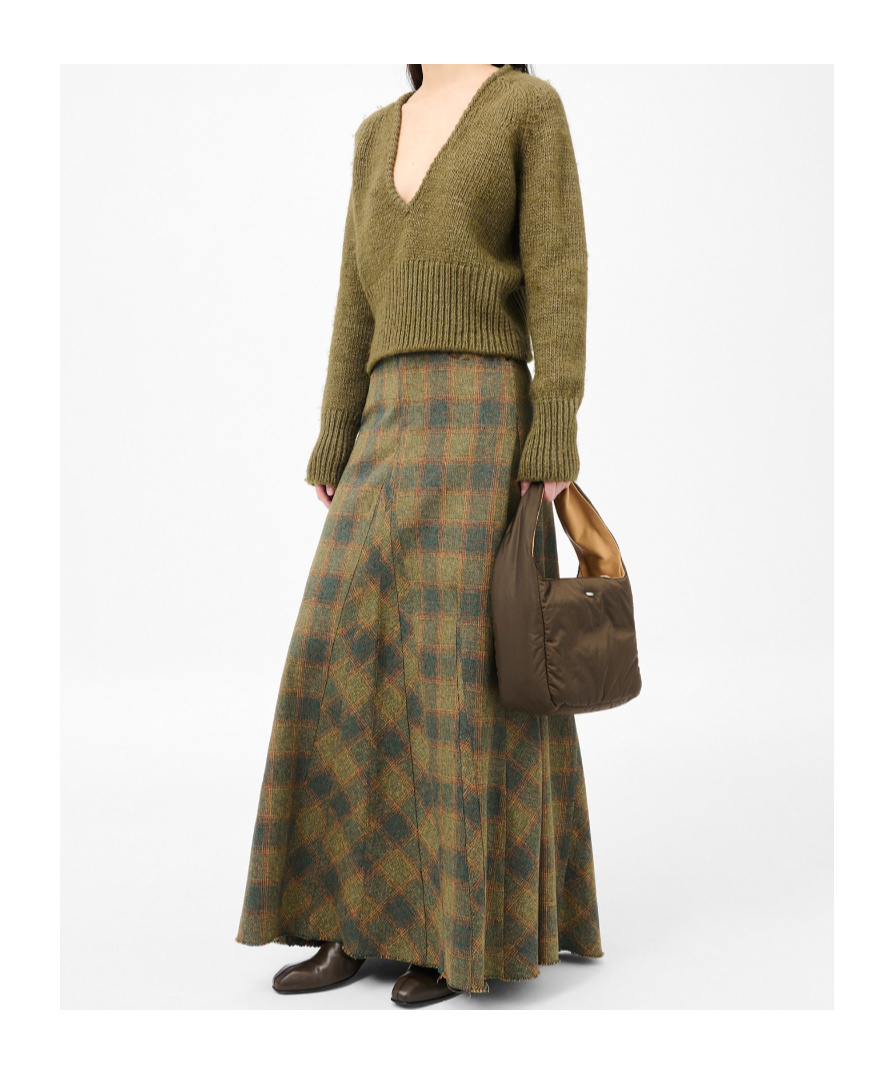 Our Legacy Vilnius Low Twist Check In Green