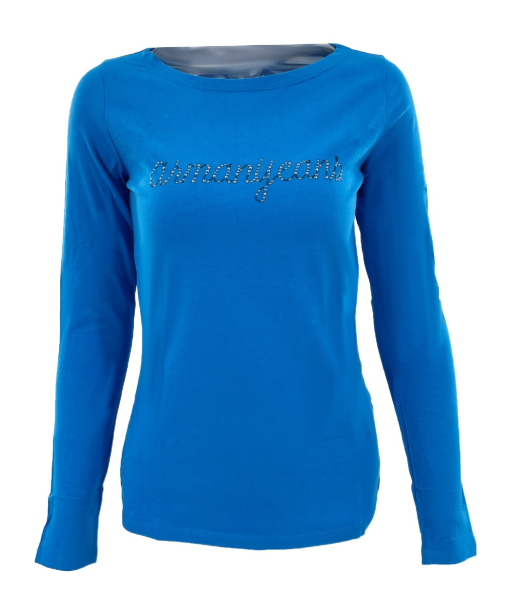 ARMANI JEANS LOGO LONG-SLEEVED T-SHIRT