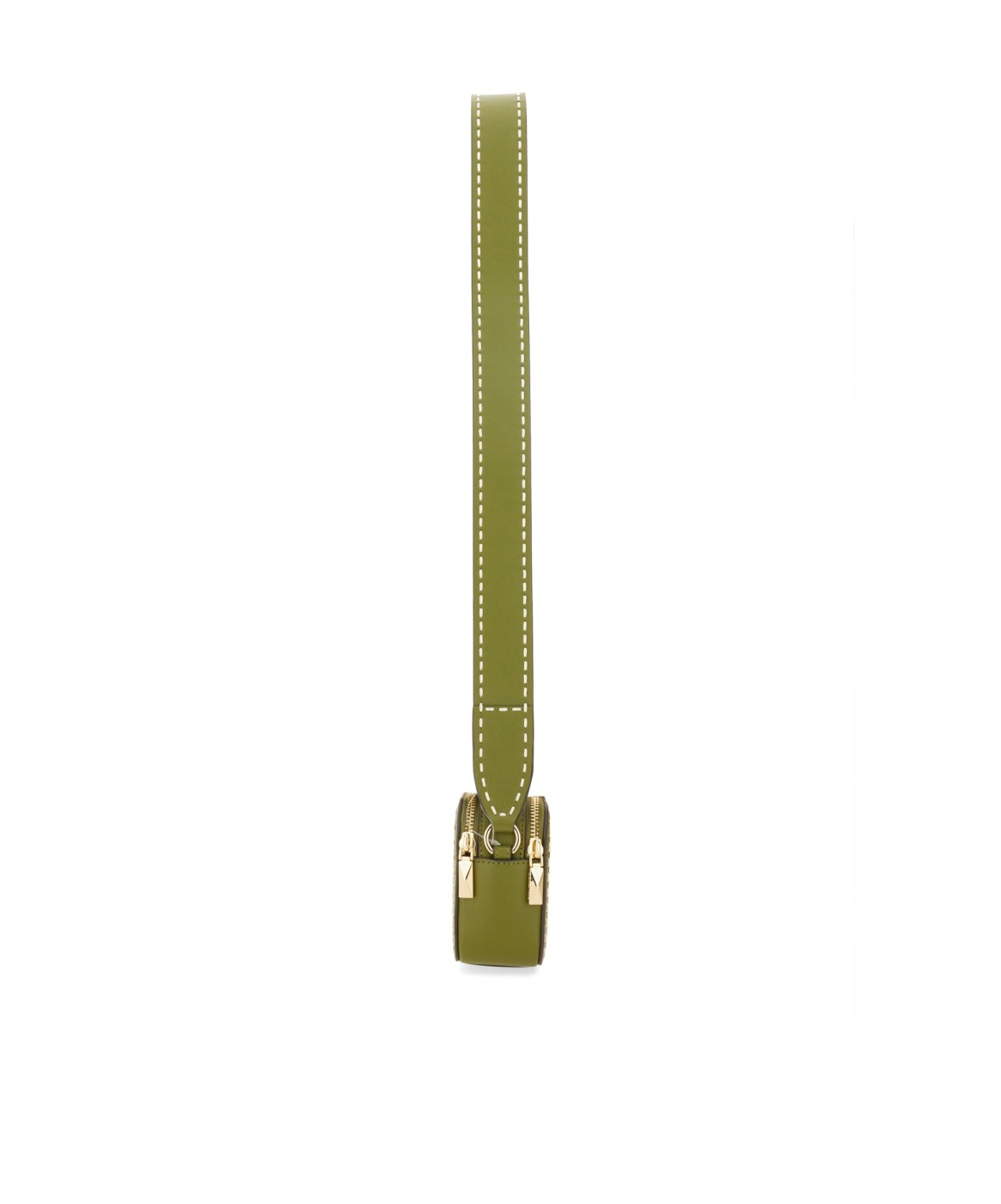 Michael Kors Stitching Detail Shoulder Bag In Green