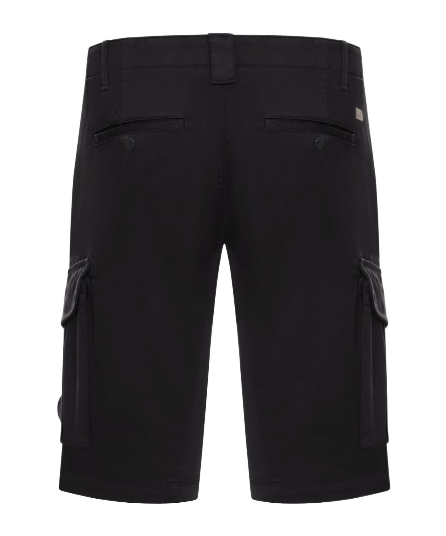 C.p. Company C. P. Company Man Shorts & Bermuda Shorts Midnight Blue Size 30 Cotton, Elastane In Black