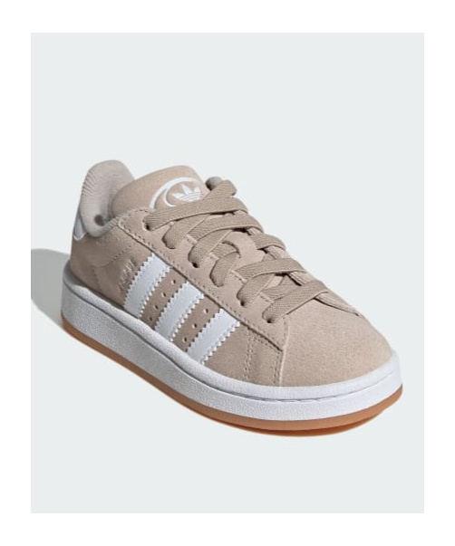 Adidas Originals Campus 00s Elastic-lace Sneakers In Nude