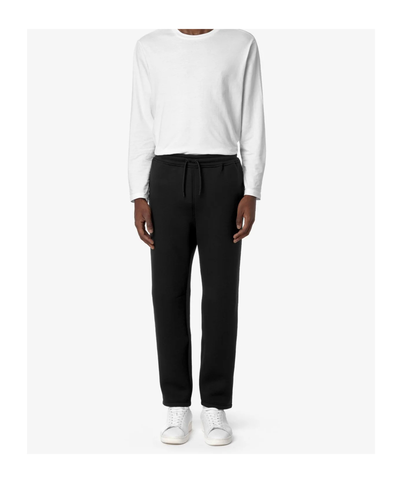 K-way Drawstring Trousers In Black