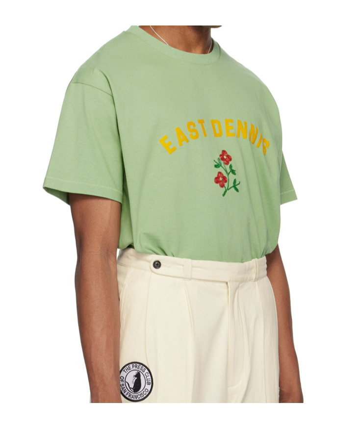 Bode East Dennis T-shirt In Green