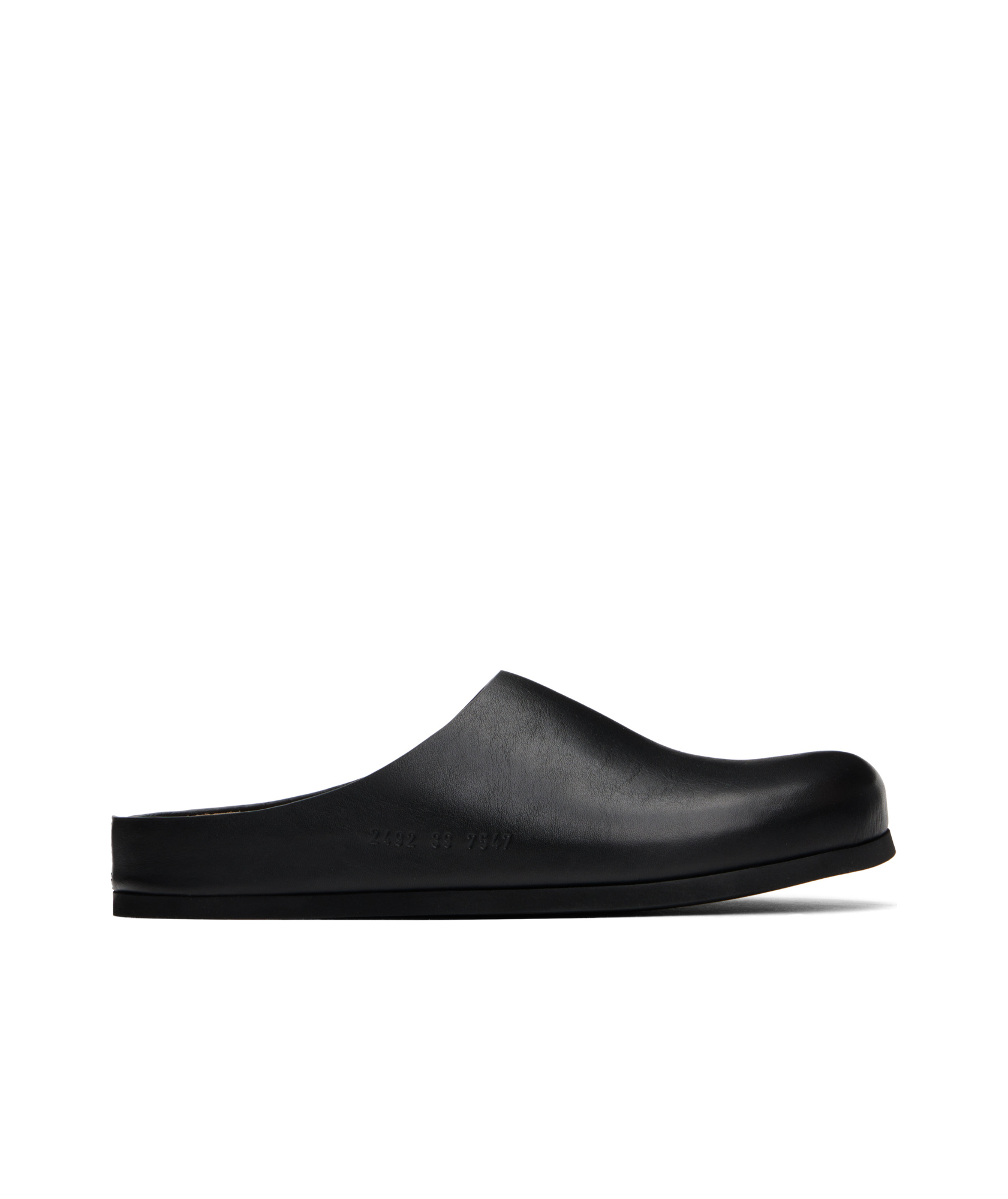 Common Projects Men's Leather Clogs In Black