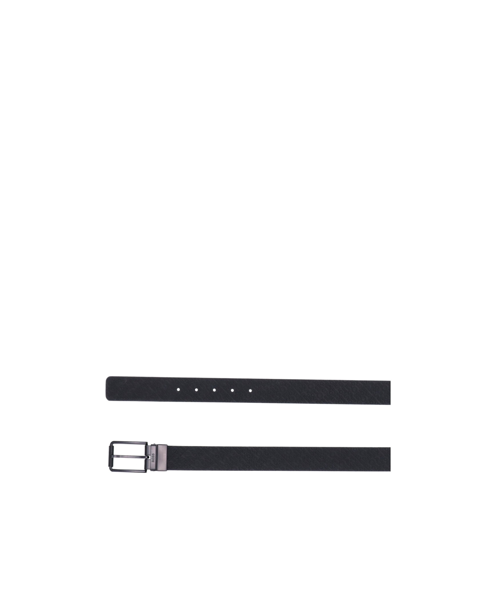Hugo Boss Adjustable Waist Belt In Black