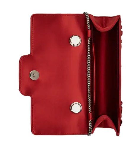 Roger Vivier Rose-embellishment Tote Bag In Red