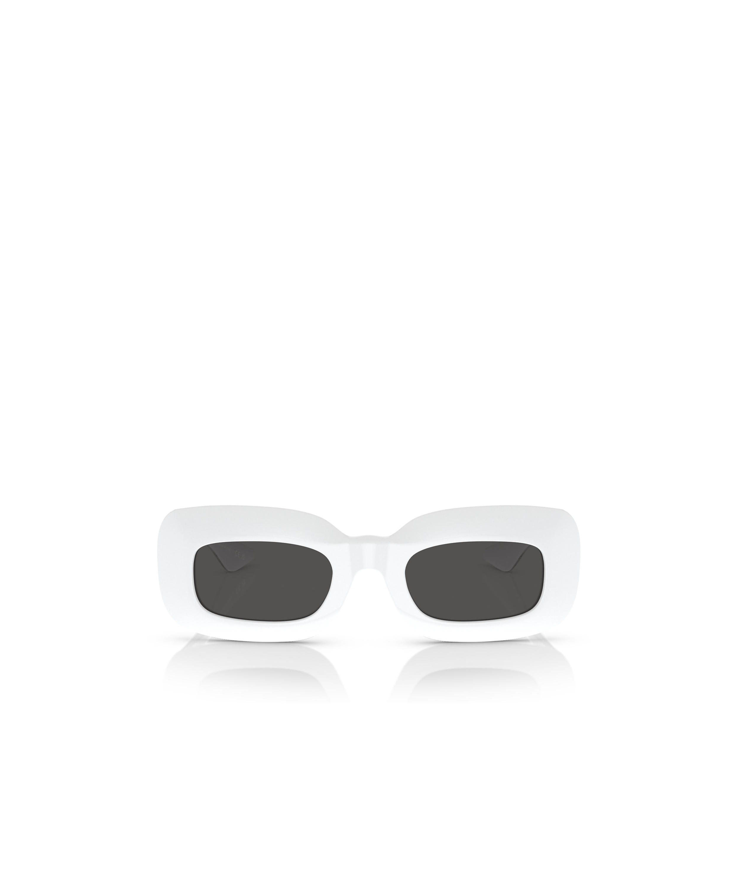 Oliver Peoples 1966c Rectangle-frame Sunglasses In White
