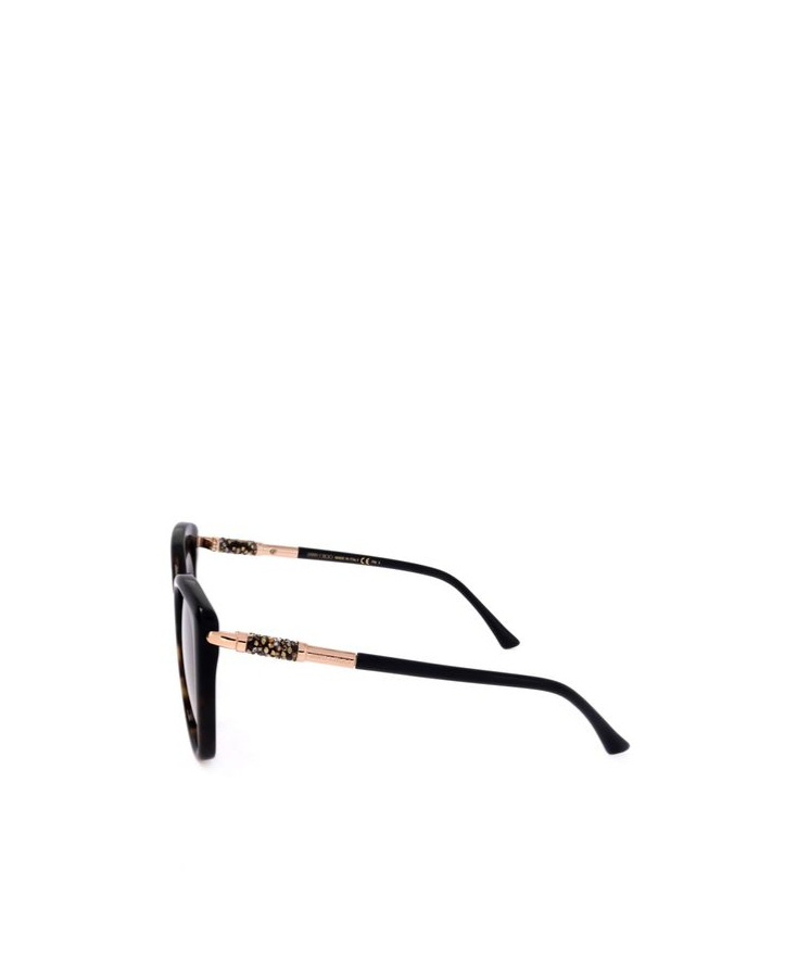 Jimmy Choo Eyewear Butterfly Frame Sunglasses In Brown