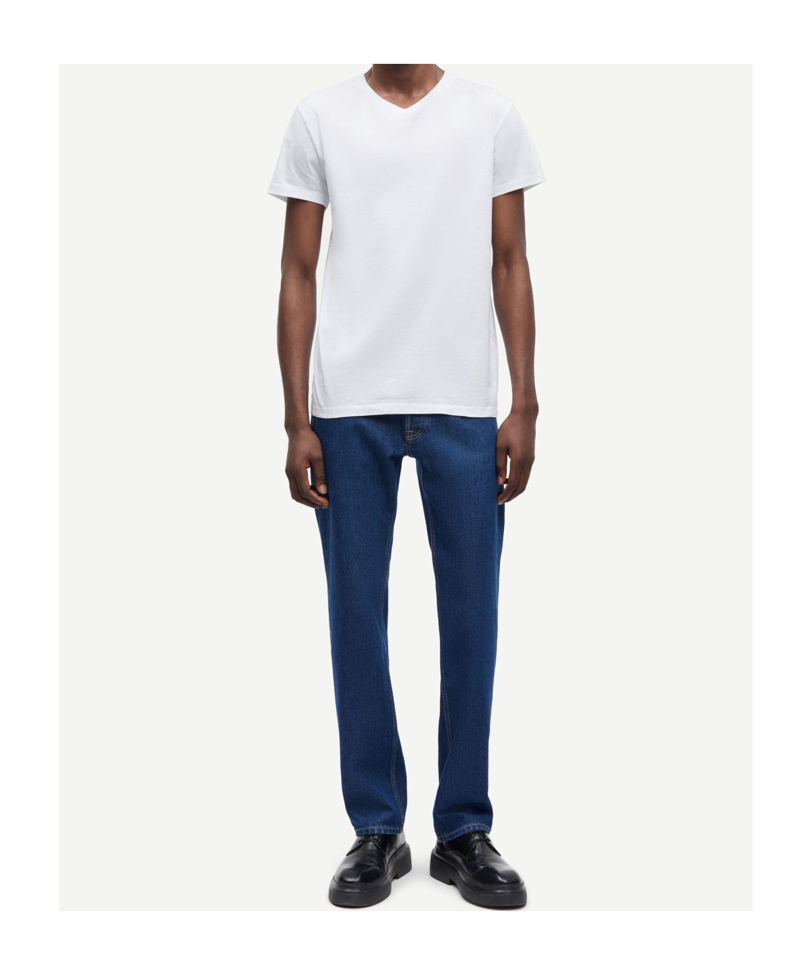 Samsoe & Samsoe Straight Jeans In Blue