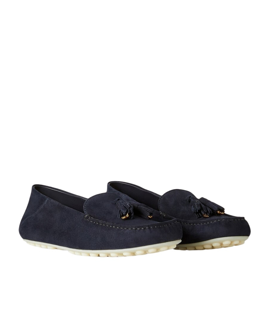 Shop Loro Piana Dot Sole Loafers In Black