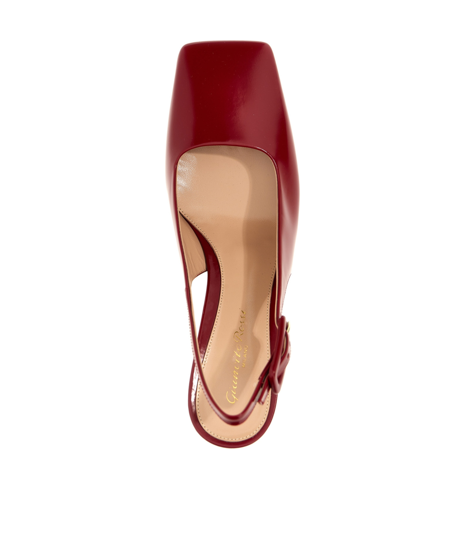 Gianvito Rossi Stiletto Heel 'ric' Slingbacks In Red