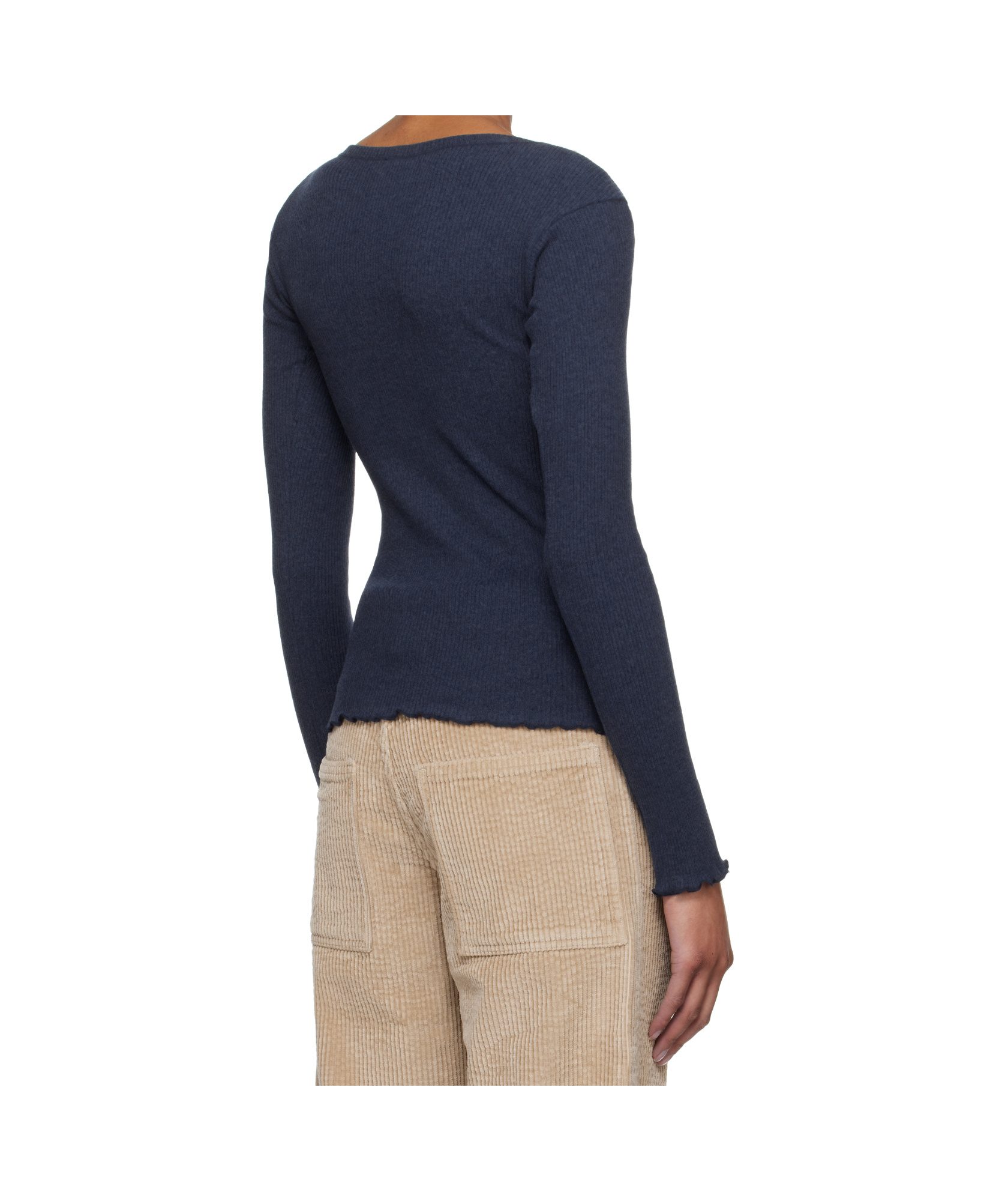 Baserange Long Sleeve T-shirt In Blue