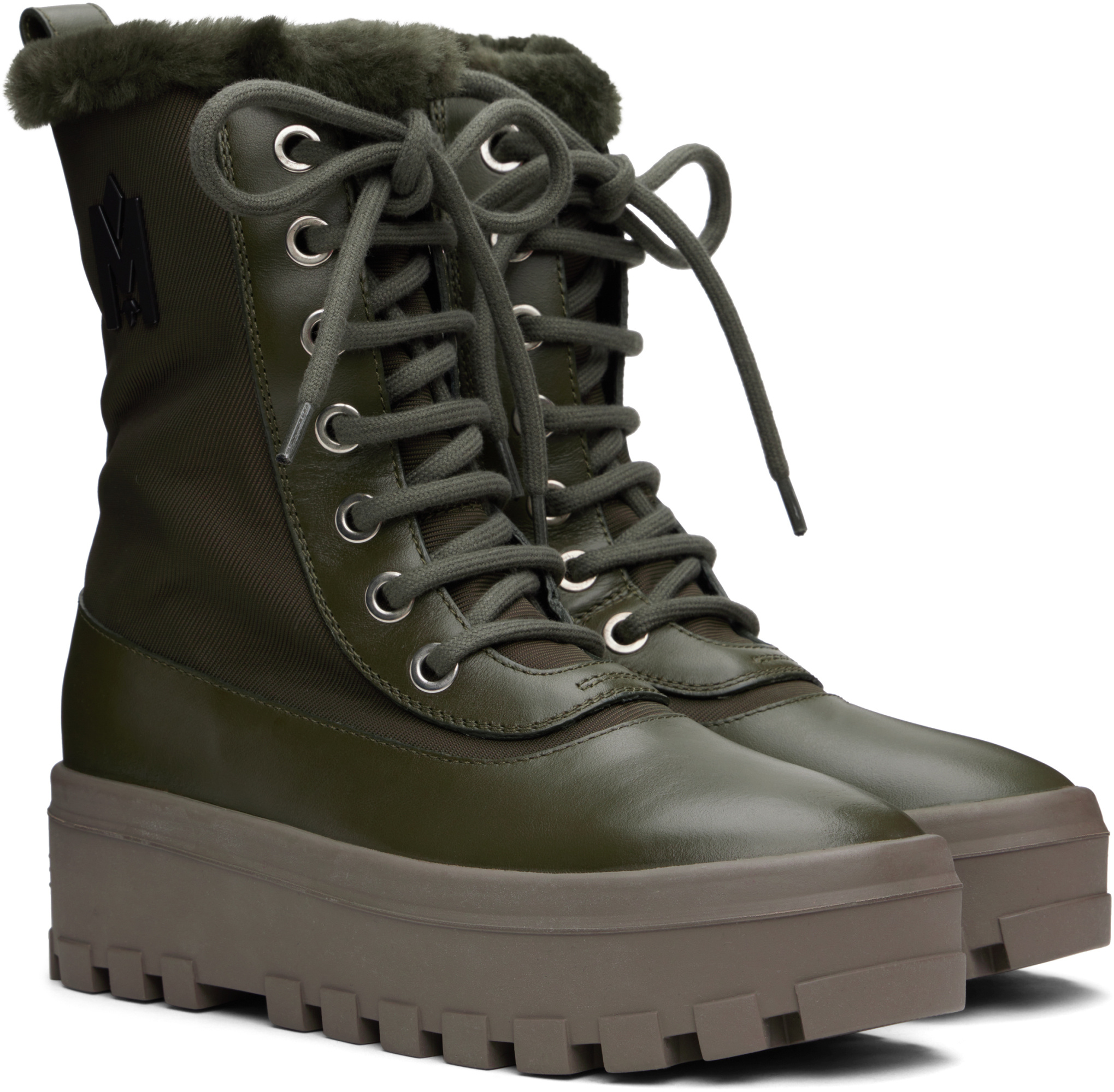 Mackage Hero-w Boots In Green