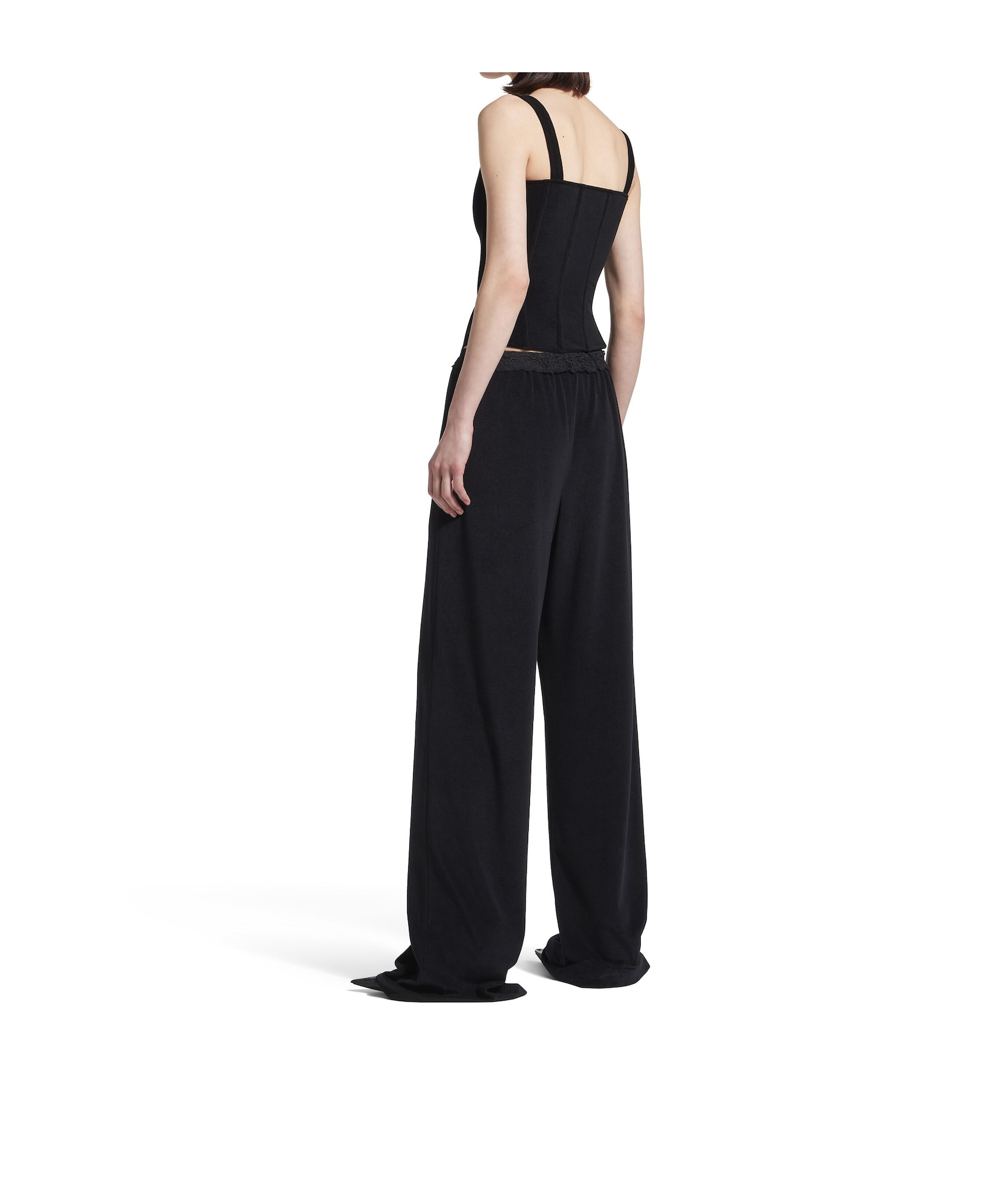 Balenciaga Trousers Black In Black