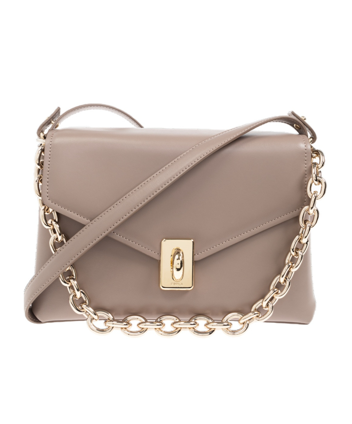 Furla Meridiana Crossbody Bag In Nude