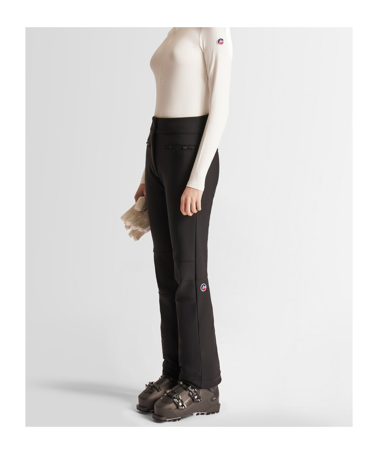 Fusalp Zippered Pocket Ski Pants In Black