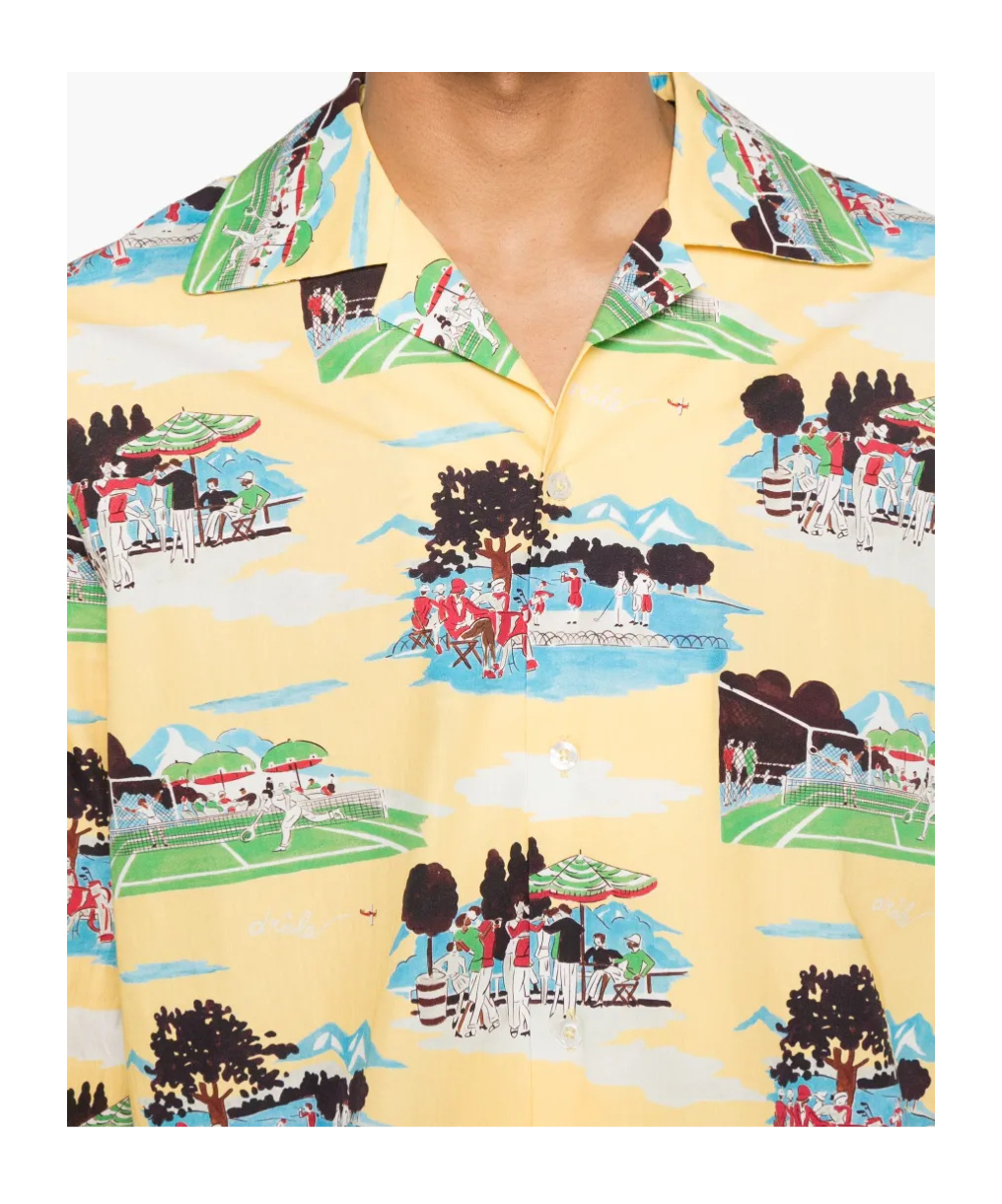 Drôle De Monsieur Drole De Monsieur Shirts Man In Yellow