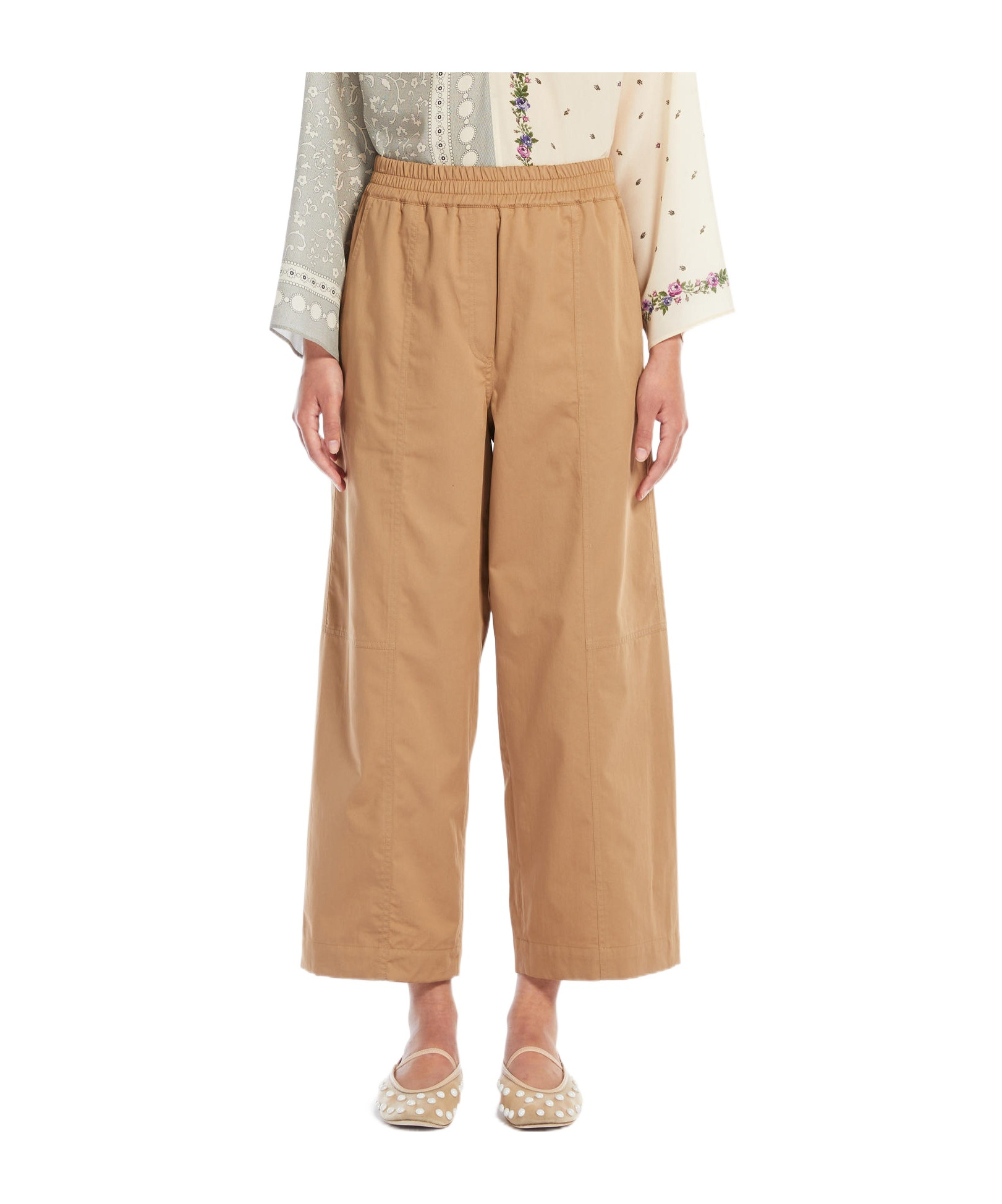 Weekend Max Mara "malizia Linen Nattè In Nude