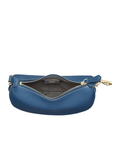 Fendi Graph Mini Shoulder Bag In Blue