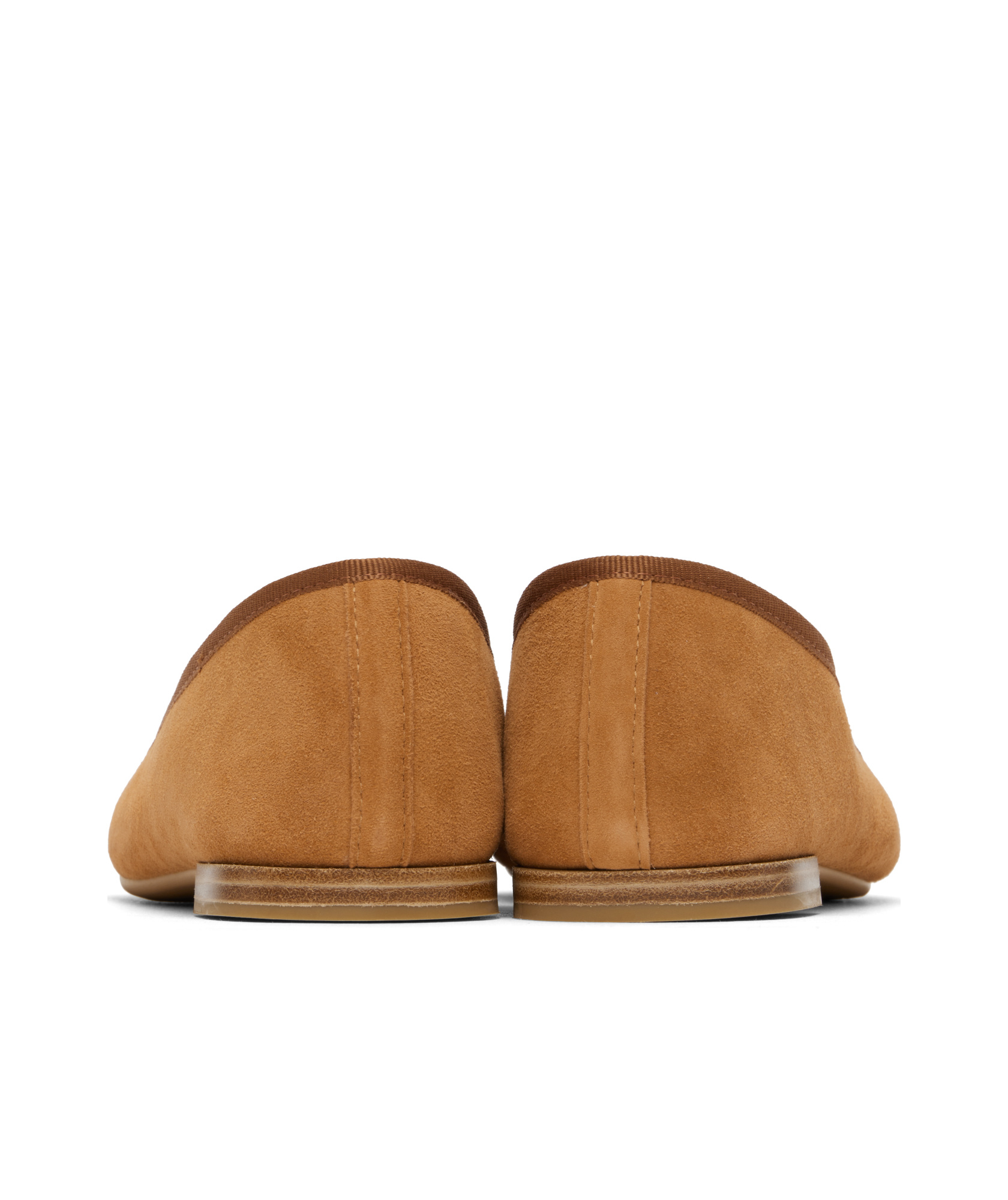 Repetto Bow Ballet Shoes In Brown
