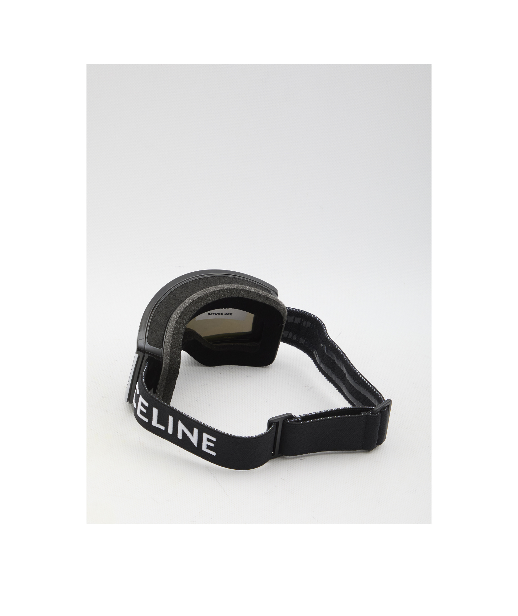 Celine Logo Ski Goggles In Black