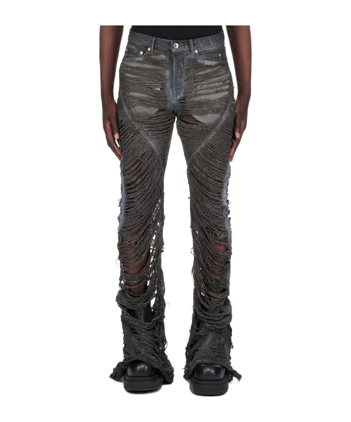 RICK OWENS DRKSHDW STRAIGHT TUBE FIVE BAGS OF JEANS