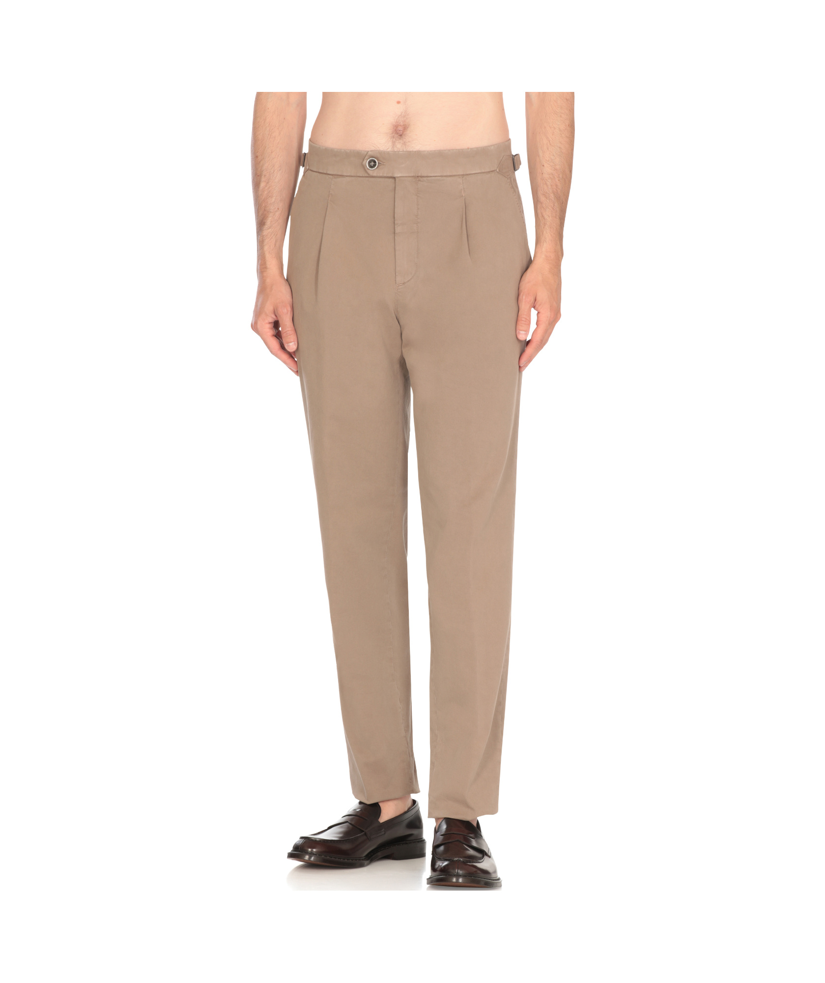 Peserico Men's Cotton Pants Back Pockets