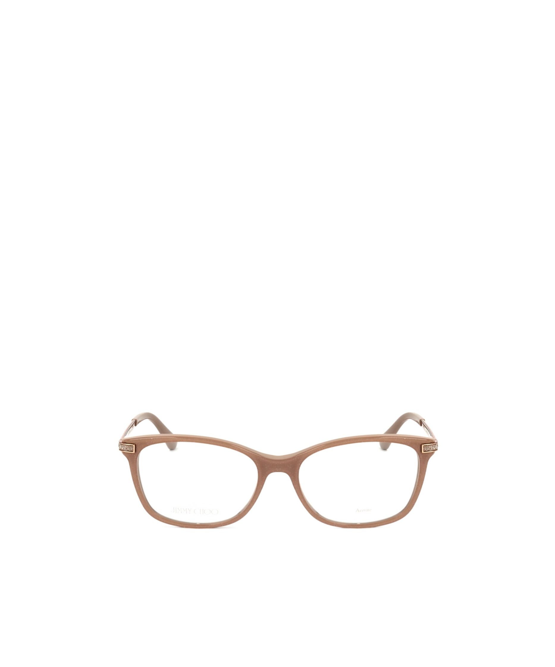 Jimmy Choo Eyewear Square Frame Glasses In White