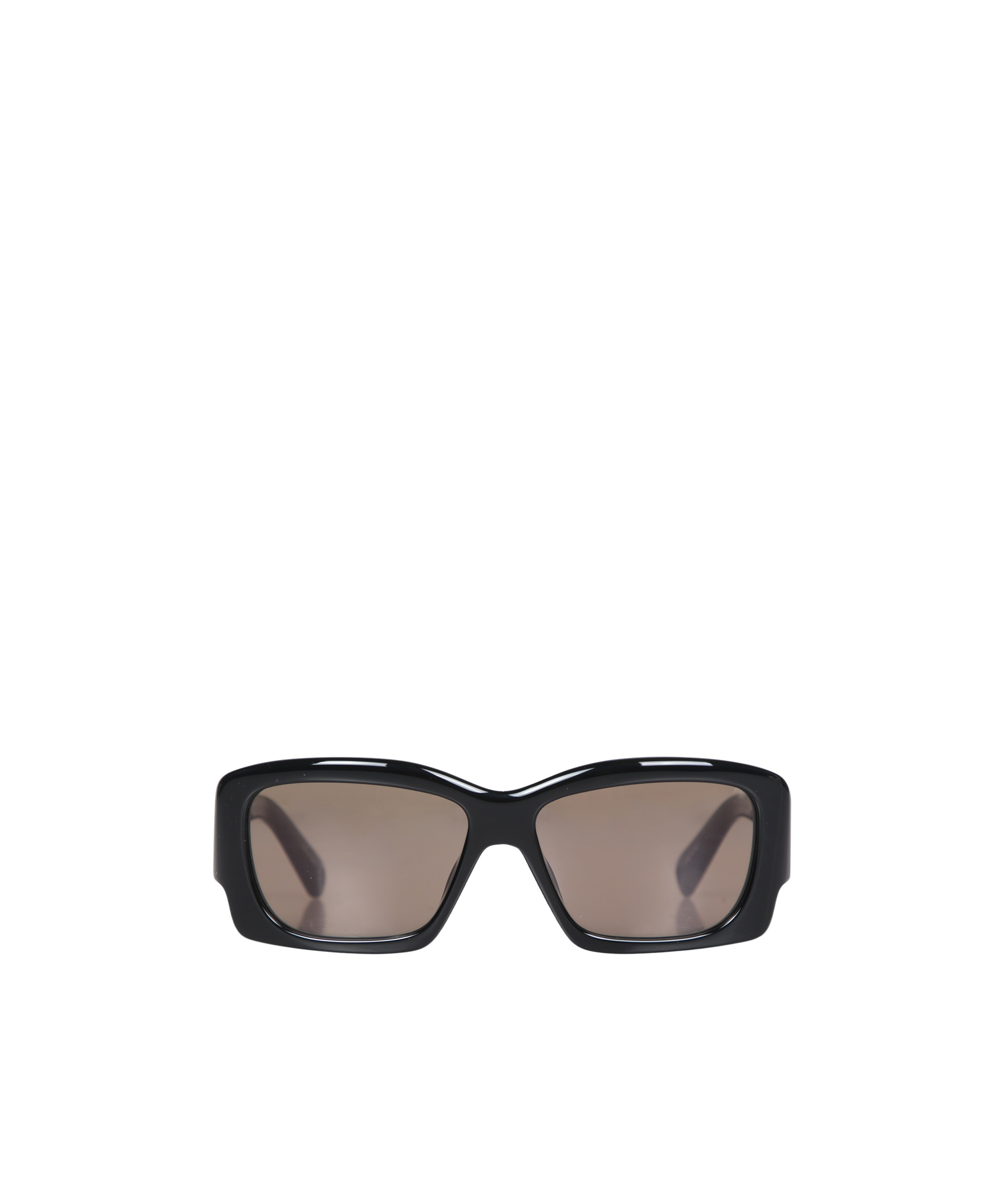 Jacquemus Wide Rectangular Sunglasses In Gray