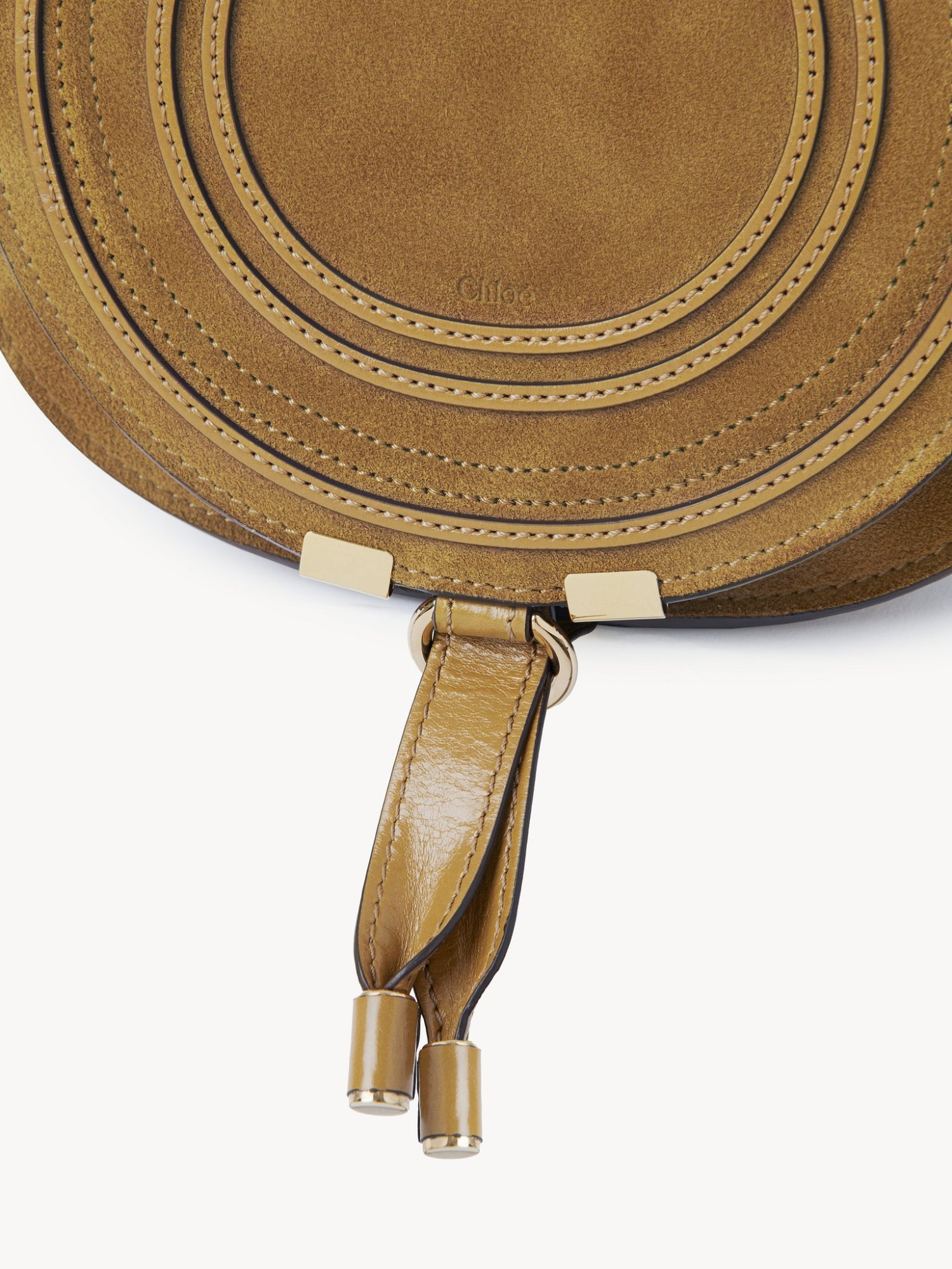 Chloé Small Flap Shoulder Bag In Brown