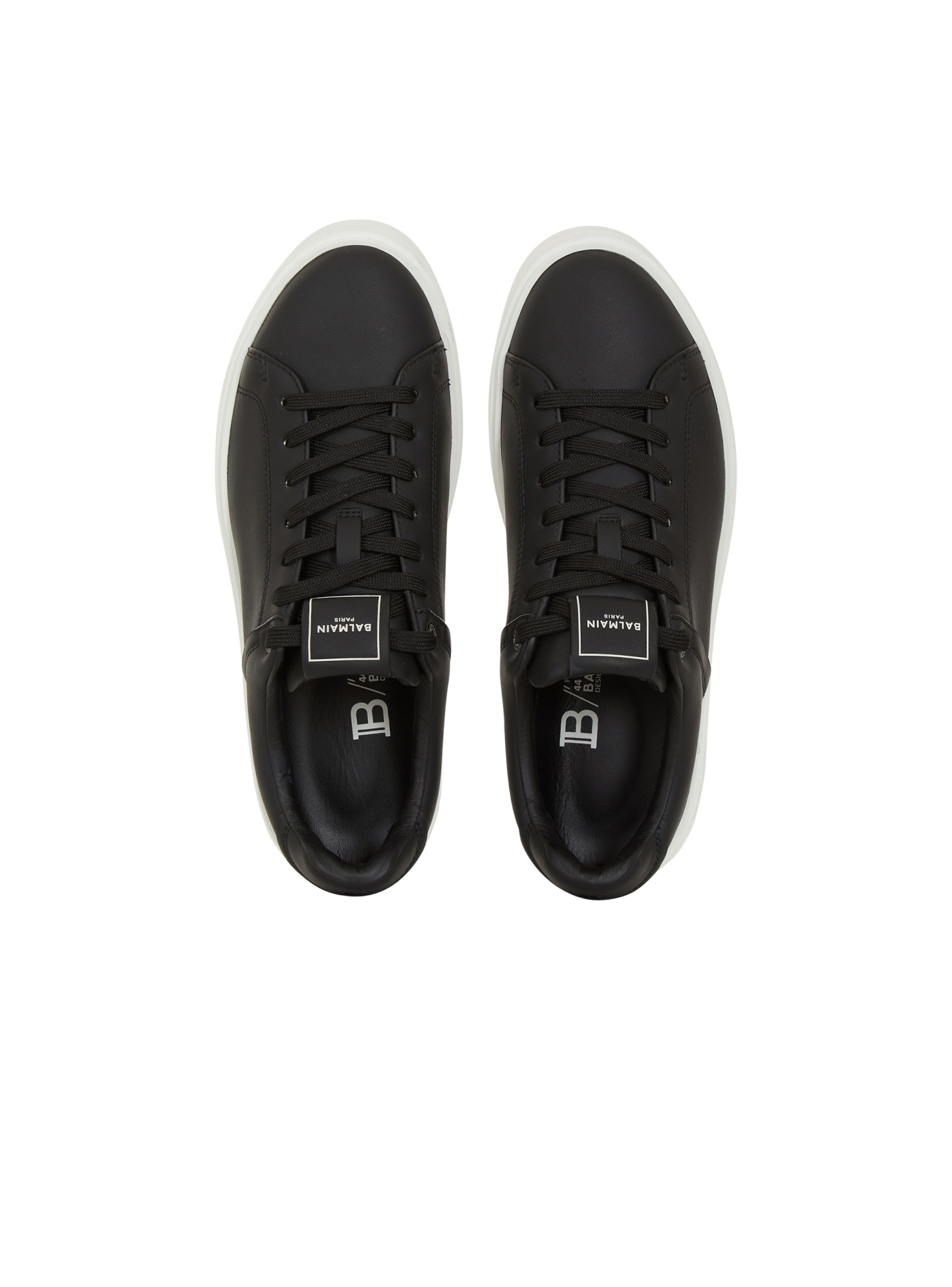 Balmain B-court Sports Shoes In Black