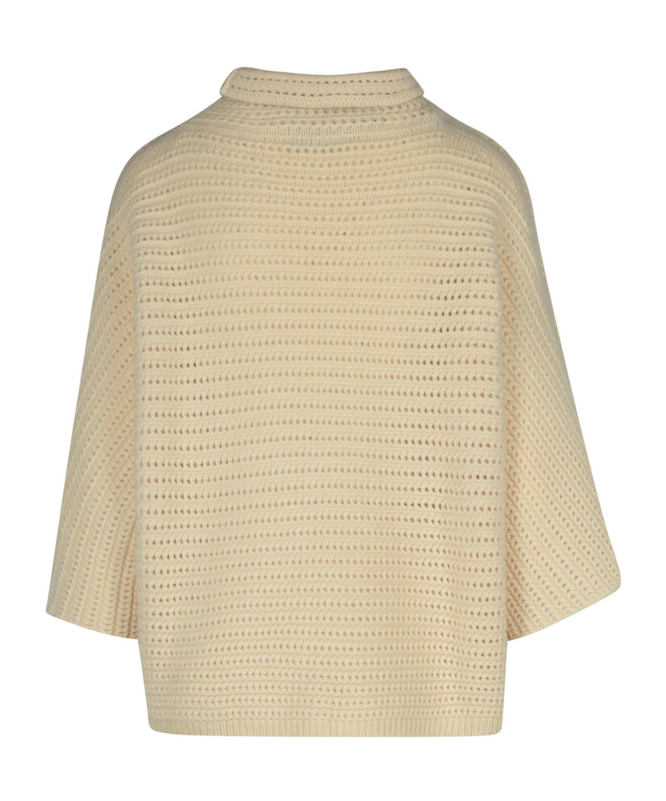 Purotatto Abrigo Midi - Blanco In Nude