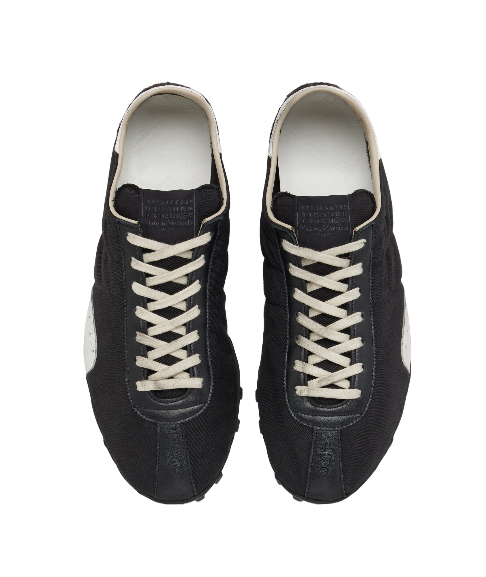 Maison Margiela Sprinters Sneakers In Black