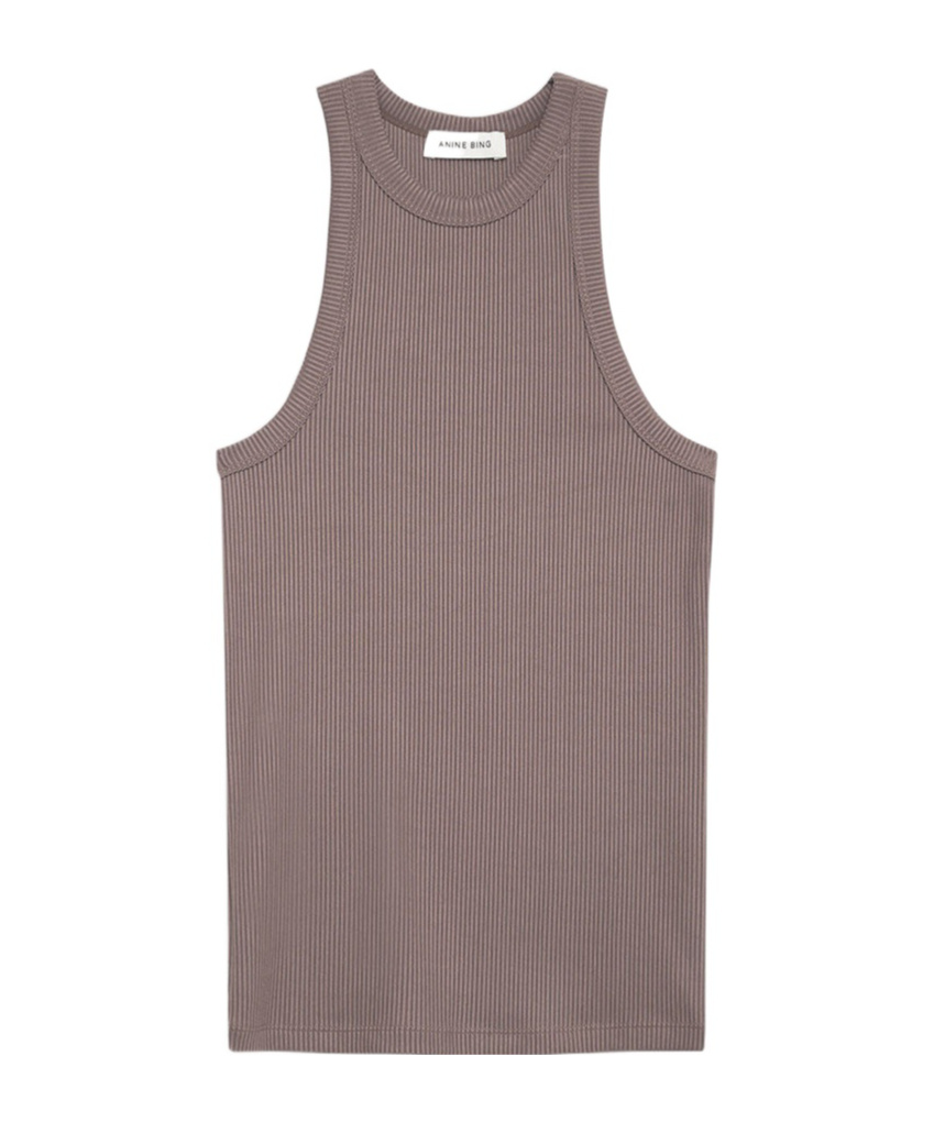 ANINE BING EVA RIBBED TANK TOP