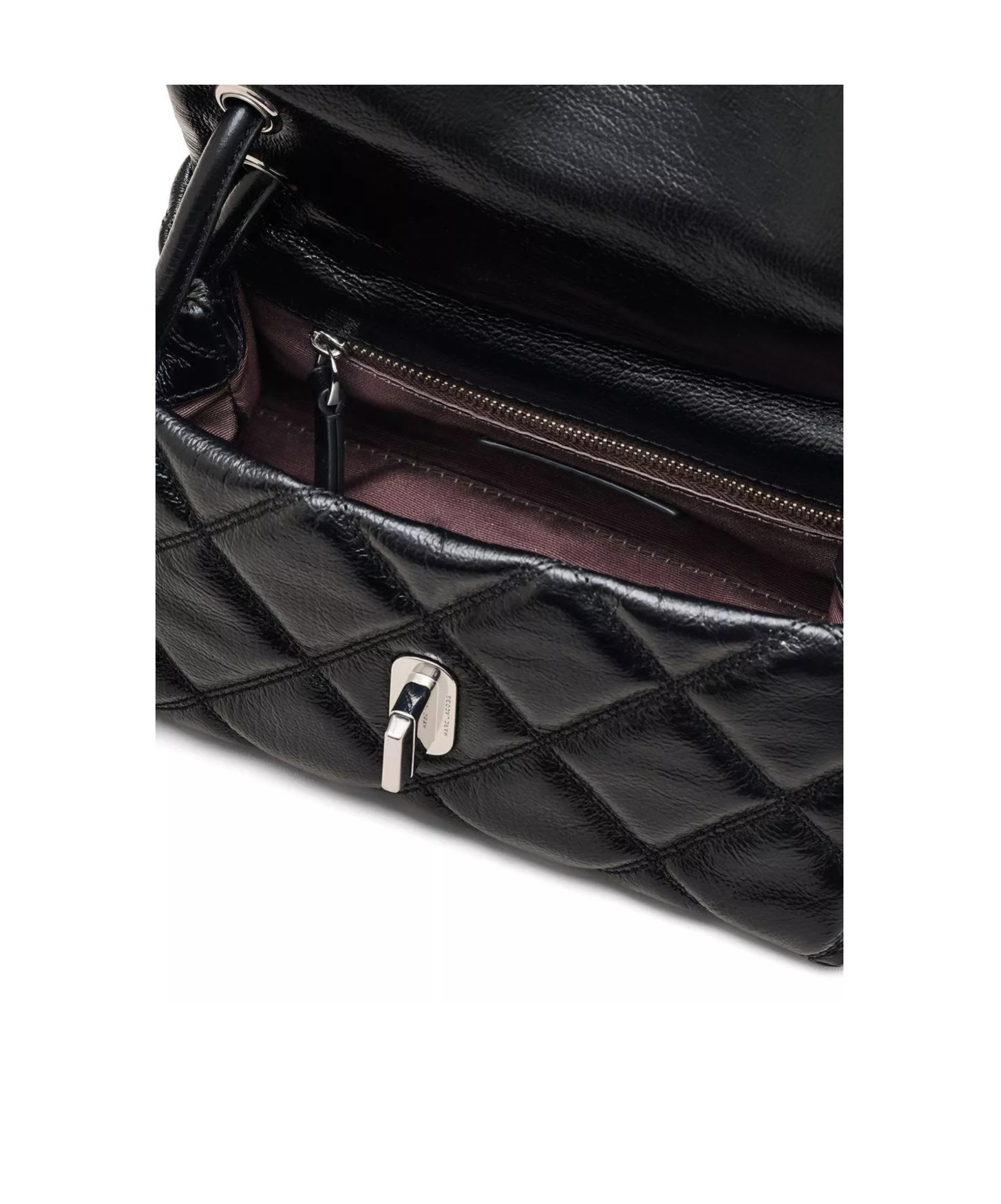 Marc Jacobs Women The Quilted Mini Dual Shoulder Bag In Black