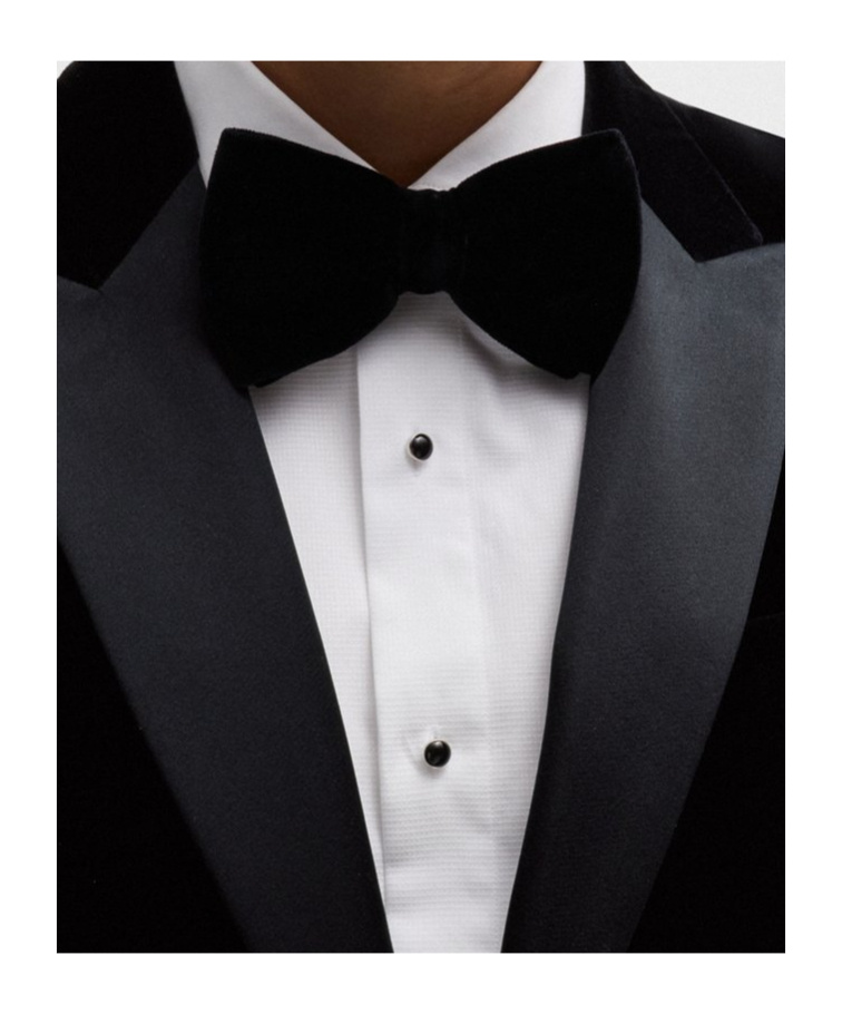 Hugo Boss Hutson Velvet Tuxedo Jacket In Black