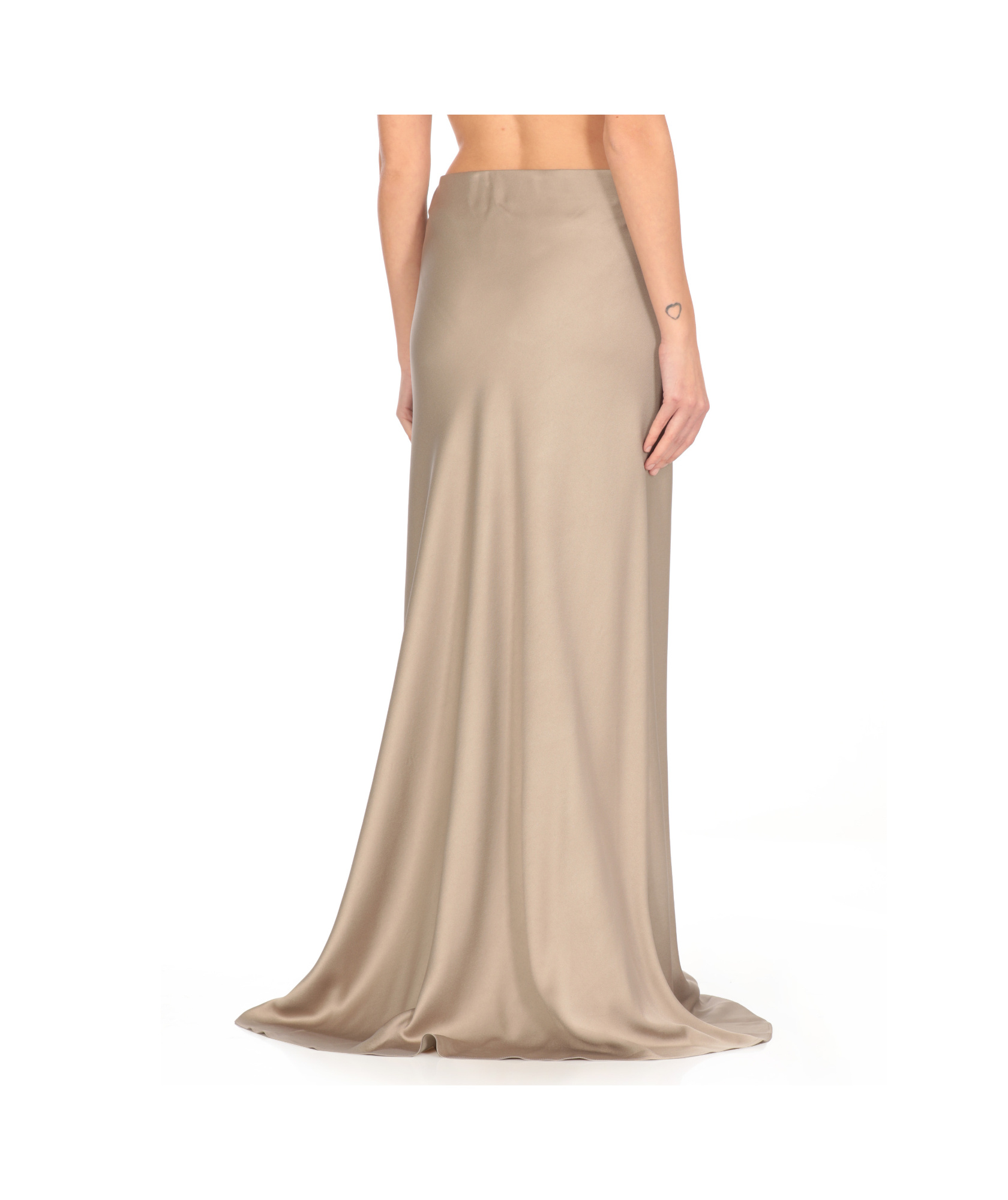 Brunello Cucinelli Pleated Skirts In Nude
