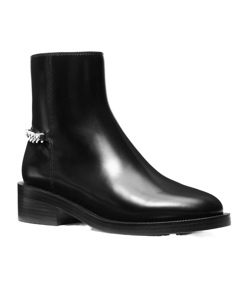 Michael Michael Kors Round-head Short Boots In Black