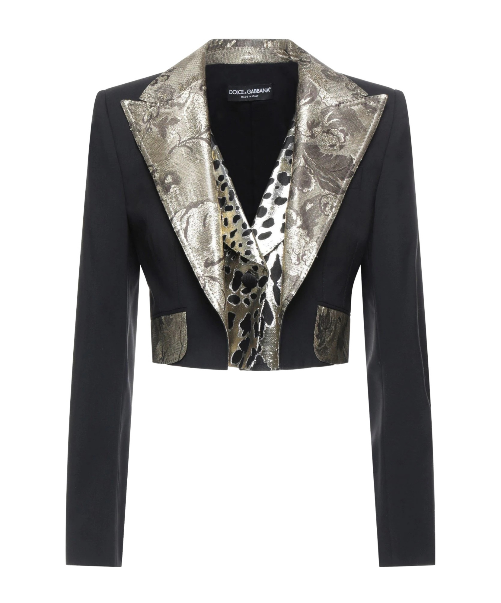 Dolce & Gabbana Single-breasted Blazer In Black