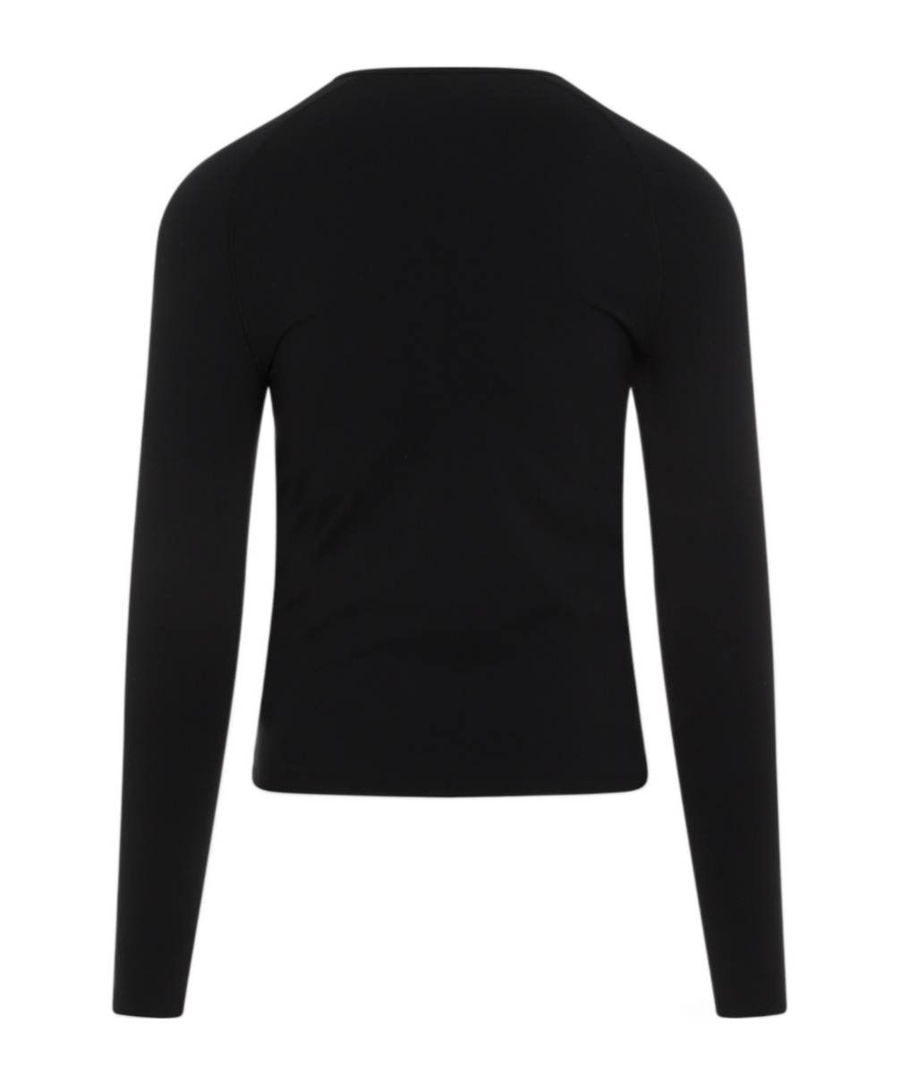 Balenciaga Logo Sports T-shirt In Black