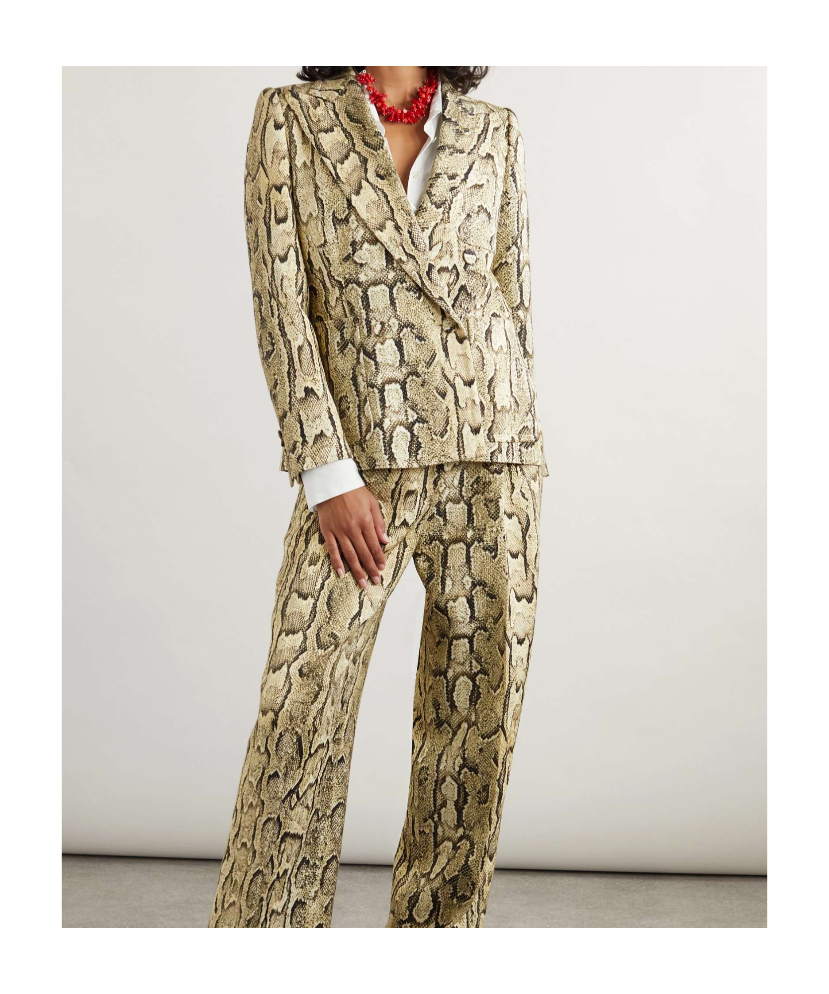 Dries Van Noten 1417 W.w. Jacket In Neutral
