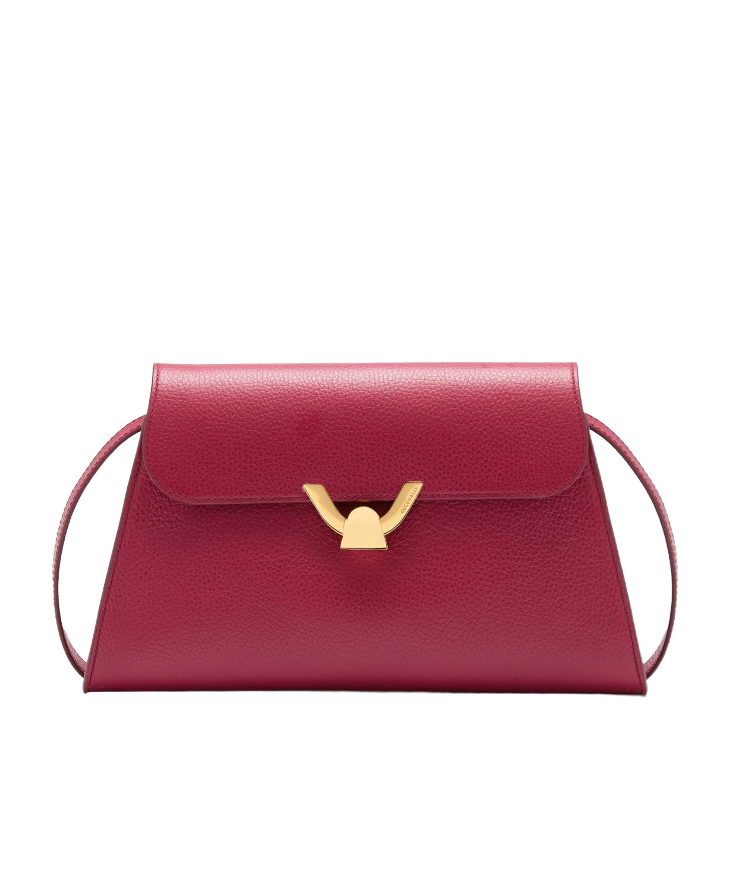Shop Coccinelle Dew Shoulder Bag In Red