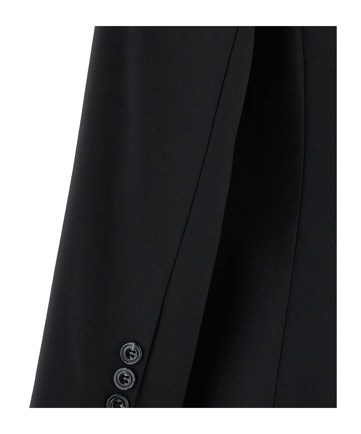 Elisabetta Franchi Tailored Fit Single-breasted Blazer In Black