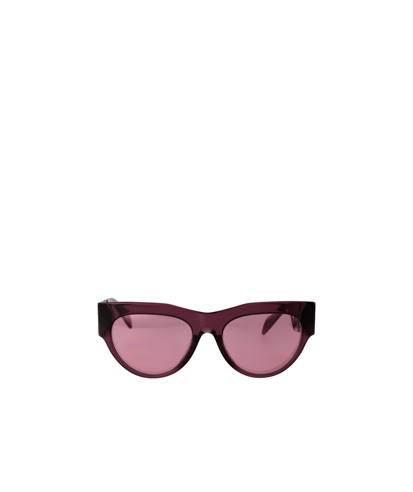 Versace Eyewear Round Frame Sunglasses In Pink