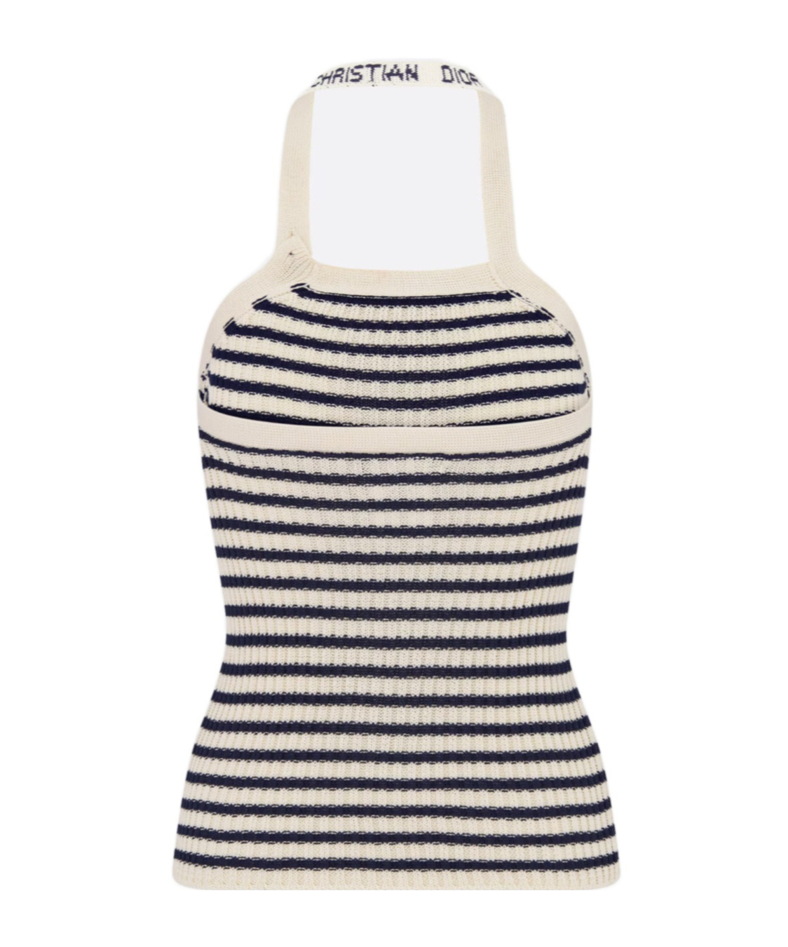 Dior Iviera Backless Vest In Multicolor