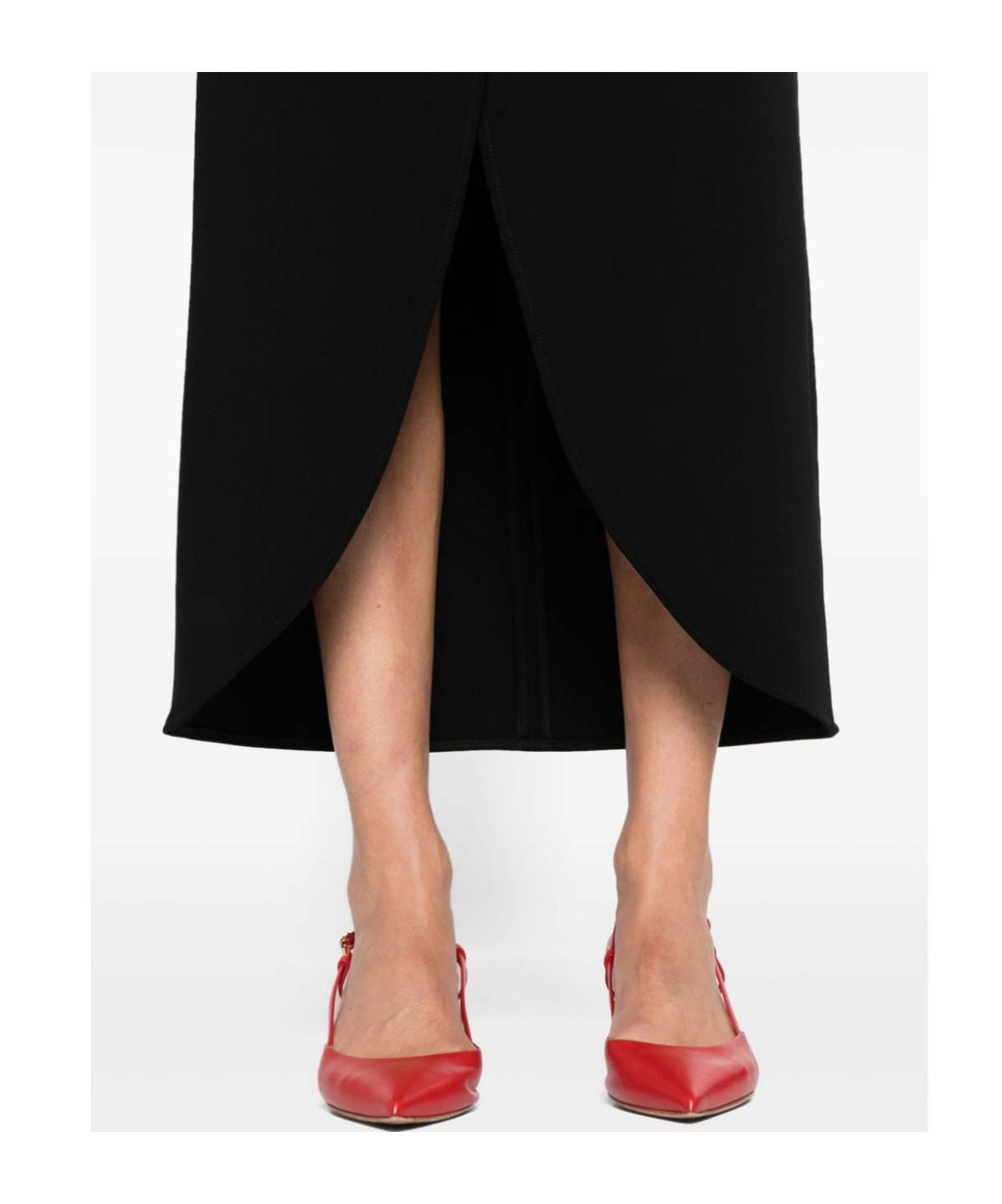 Courrèges Courreges Black Polyester Blend Skirt In Black